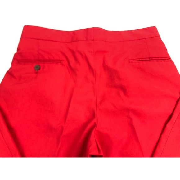 Vintage 1980s Chip Beck Golf Pants Red Size 34x29s Rare USA Made - Picture 7 of 9